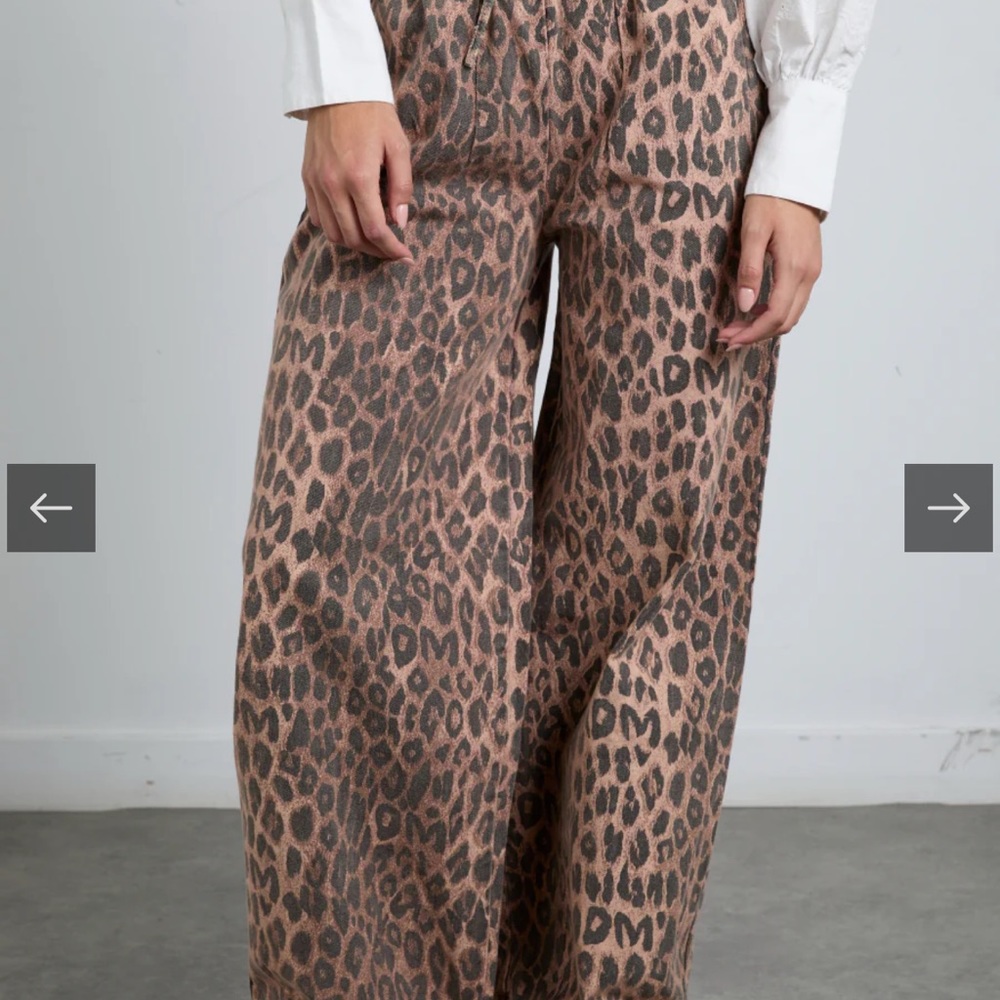 Damson Madder Rafe Pant - Leopard
